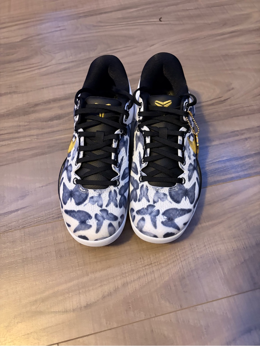 Nike Kobe 8 ‘Mambacita” Brand NWT in Black, White and Gold butterfly 🦋